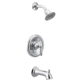 Moen T2153 Brantford Posi-Temp Pressure Balancing Tub and Shower Trim Kit Valve Required, Chrome