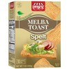 Snacktery Spelt Melba Toast Crackers - Wholesome Thin and Crispy