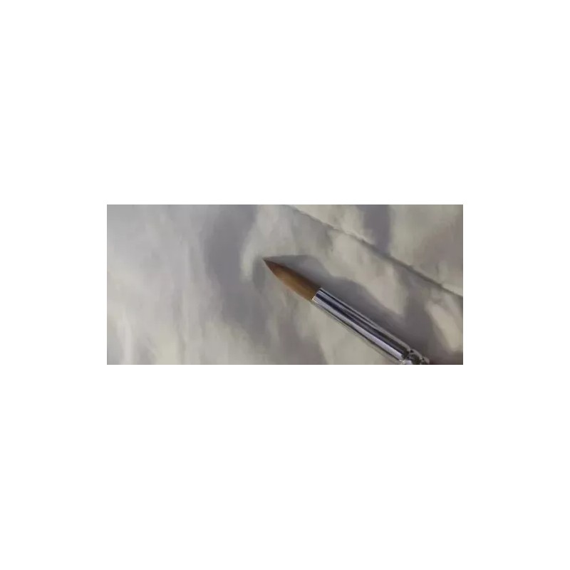 Kolinsky Pincel Profesional Kolinsky #12 Madera Para Uñas Manicure