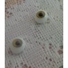 DOLL EYES - GLASS FLAT OVAL - 6MM - HAZEL