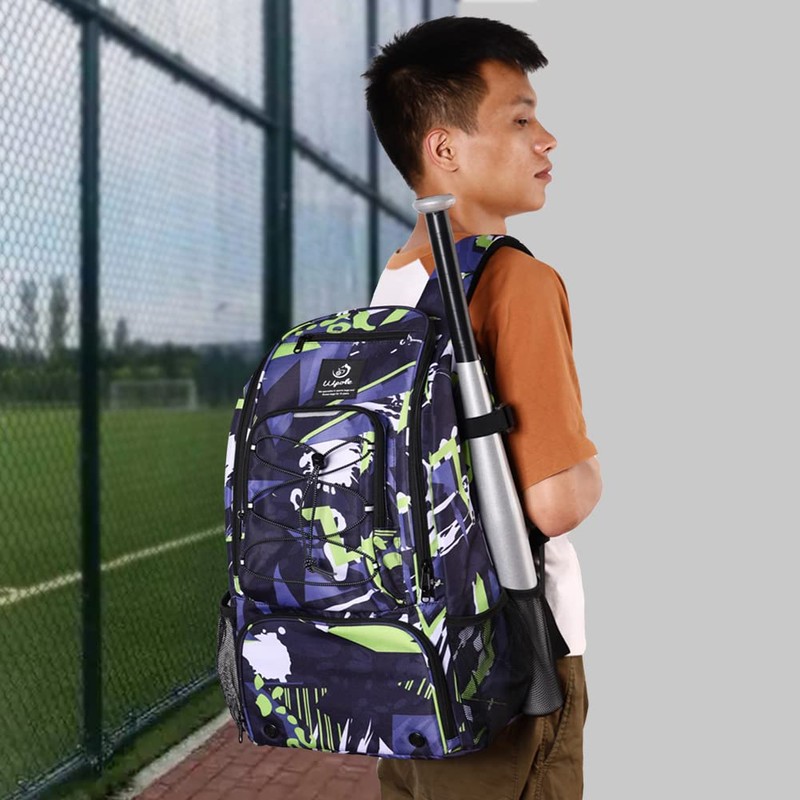 wpole Sports Baseball&Softball Bat Bag For Youth｜Adults, Baseball Equipment Backpack