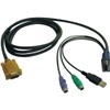 Tripp Lite P778-015 USB/PS2 Combo Cable for Select KVM (15