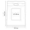 Cimboa 10 Bolsa Boutique Ecologica Non Woven 45.5x35.5 Serigrafia Color