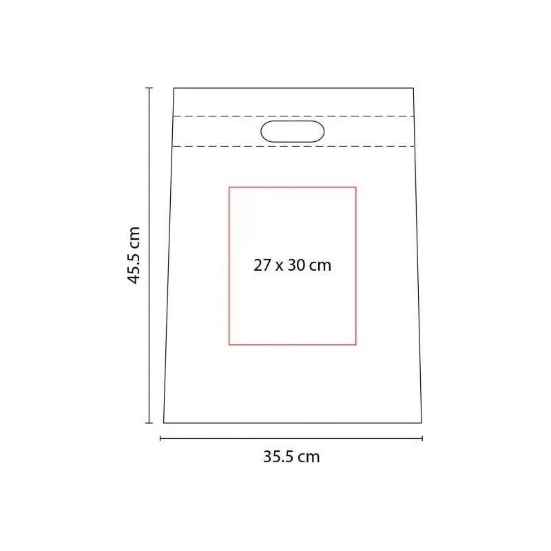 Cimboa 10 Bolsa Boutique Ecologica Non Woven 45.5x35.5 Serigrafia Color