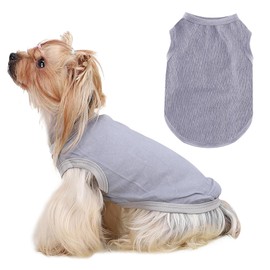 Cooling Vest for Dogs, Cooling Vest for Small Dogs, Cool and Comfortable Dog Vest for Summer, Suitable for Small and Medium Dogs, Grey, M