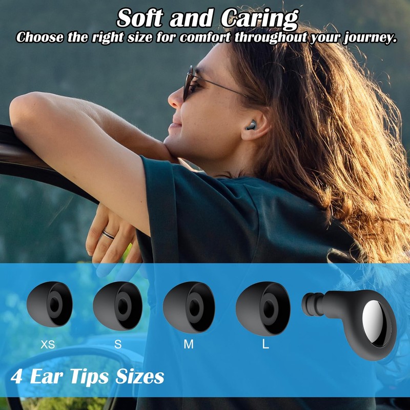 VLYX Ear Plugs for Sleeping and Noise Reduction, Super Soft