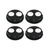 QWORK IBC Tote Tank Cap, 4 Pack 6.5 inches High