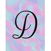 Large Script Cursive Letter D Stencil, Reusable & Sturdy, 8.5"