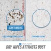 Static Floor Wipes Mop, Flat Mop with Disposable Floor Wipes