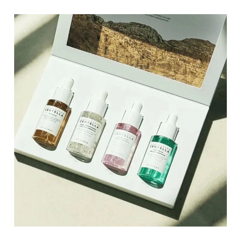 SKIN1004 Madagascar Centella Ampoule Kit Brightening Damaged Skin Pores Acne