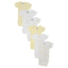 UD_Unisex Baby 6 Pc Bodysuits Nc_0438l