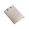 Foldable Stainless Steel Clipboard with Shoulder Strap - Adjustable Size,