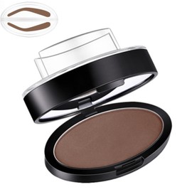 Lazy Eyebrow Stamp, Eyebrow Stamp Kit, Waterproof Eyebrow Seal Stamp Powder, Brow Stamp for Easy and Natural Looking Brows in Just 1 Second, Perfect for Makeup Beginners