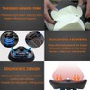 New Oversized Bicycle seat,Extra Wide Comfortable Bike seat for Men