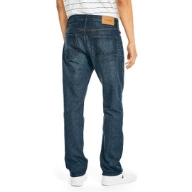 Nautica mens Nautica Vintage Straight Stretch Denim Jeans, North Sea Canal Wash, 30 US