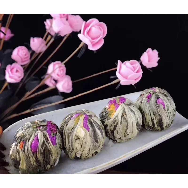 Bacilio Chinese Tea, Flower Tea, Art Tea, Water Flower Basket,
