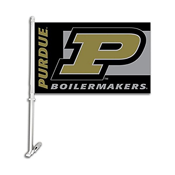 Purdue Boilermakers 2-Sided Car Flag