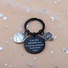 CENWA Basketball Coach Keychain - Sports Gift for Coach -