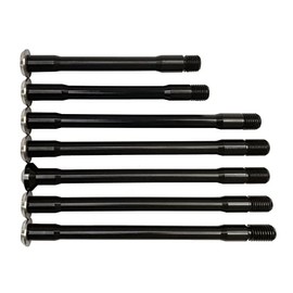 NeoPRO Bicycle Wheel Front Rear Hub 12mm Thru Axle with Stainless Washer for MTB Road Moutain Bike (Rear Ø12mm, L163*TP1.0mm (Cone Washer))