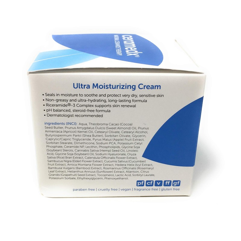 Ceramedx Ultra Moisturizing Cream, 6 Oz