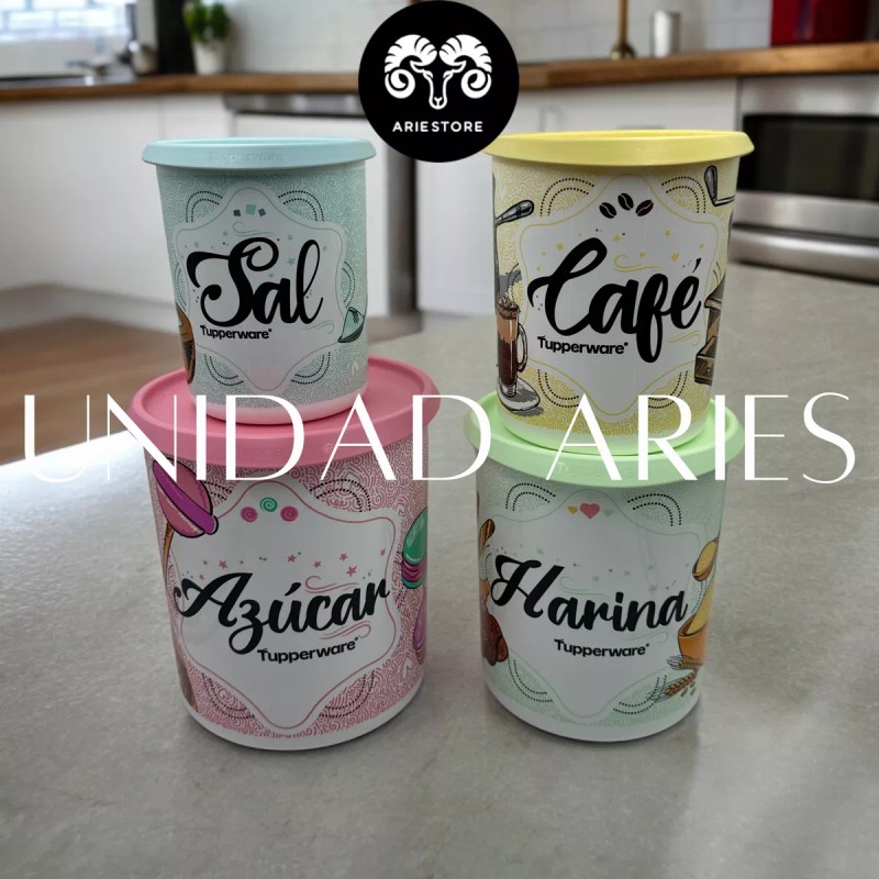 Tupperware Set Recipientes Para Alimentos Botes Toque Mágico Tupperware