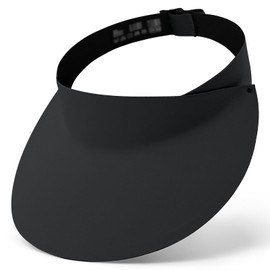 MK MATT KEELY Sun Visor Cap Women Wide Brim Golf Visors Ladies One-Piece Lightweight Running Hat with UV Protection Black