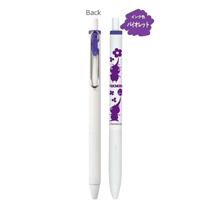 Pikmin Uni-Ball One (7) Purple Pikmin (Ink Color: Violet)