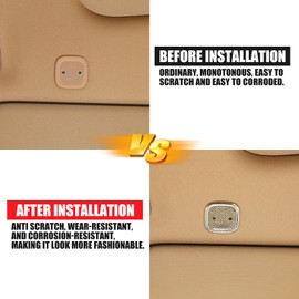 Heutamo Car Top Roof Speaker Frame Trim Cover Compatible with Land Rover Range Rover Sport/Vogue 2023 2024,Stainless Steel Top Speaker Audio Surround Trim Interior Accessories (Bright)