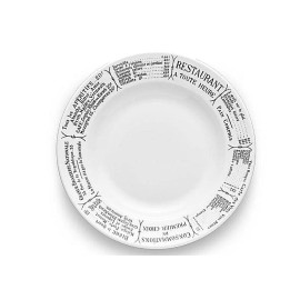 PILLIVUYT FRANCE, BRASSERIE PORCELAIN 9" SOUP / SALAD / PASTA BOWL, 8 OZ, NEW