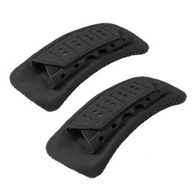 YPELUDRE 2 Pack Shoulder Strap Pads for Vest Carrier, Tactical Vest Shoulder Pads Backpack Strap Pads (Black)