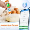 UIUZMAR Smart pH Meter for Food pH Test Kit for