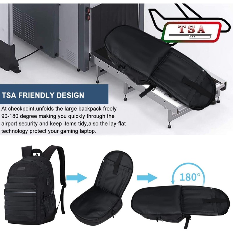 KEOFID classic carry-on travel backpack for men and women, Anti