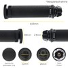Universal Motorcycle / Scooter Handlebar Grips, Rubber Grip, 22 /