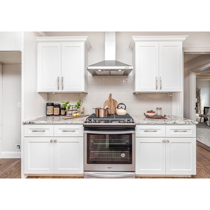 9BUILD 10 Pack Brushed Satin Nickel Drawer Knobs Round Cabinet