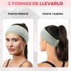 Kit KINGTLE con 4 diademas de vellón coral y 2