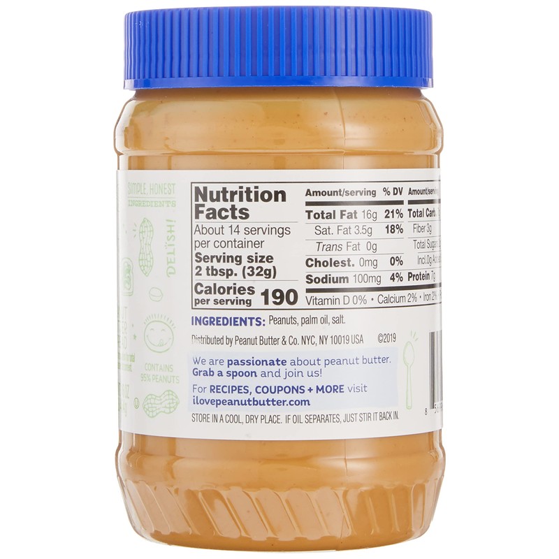 Peanut Butter & Co. Peanut Butter Spread, Simply Smooth, 16