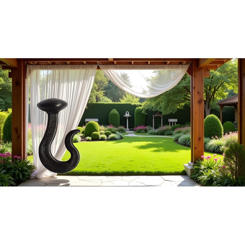 Plastic Hooks for Gazebo Curtains/Mosquito Netting/The Track of Lowe's Allen