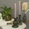 COMFORDER Taper Candles Set, 4 x Table Candles Plain +