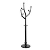 RêveLife Wood Coat Rack Coat Tree Freestanding with Hooks, Heavy