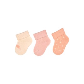 Sterntaler First Socks Pack of 3 Cars - Baby Socks with Inner Terry Cloth and Envelope - Skin-friendly Newborn Socks with High Cotton Content - Boys Motif Stockings, Tortoiseshell