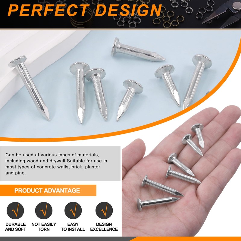 Rustark 300 x 20 mm Galvanised Roofing Felt Nails Asphalt