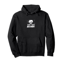 Alex Hellcat - "Spinechill Records" - Punk Pullover Hoodie