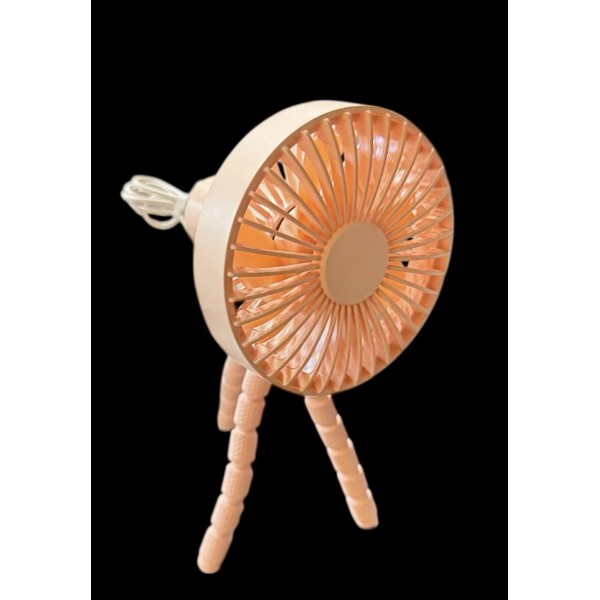 GXZ-F1010 Rechargeable Portable Stroller Fan with Flexible Tripod Clip On,