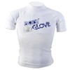 Body Glove Boys' S/A Fitted Sheet Basic Rash Guards, white,
