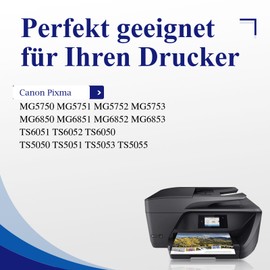 GILIMEDIA PGI 570 XL Cartridges Compatible with Canon PGI-570 PGI-570XL PGBK Printer Cartridges for Canon PIXMA MG5750 TS5050 MG6850 TS5055 TS5051 TS6050 MG6852 TS6051 TS6052 MG688 553 TS55053 MG5753
