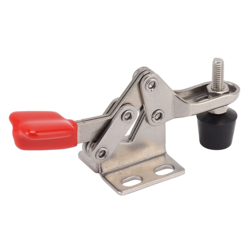 Horizontal Toggle Clamp Stainless Steel 66lb Holding Capacity 80 Degrees