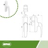 Amig - Swinging Window Handle | Simple Modern Design |