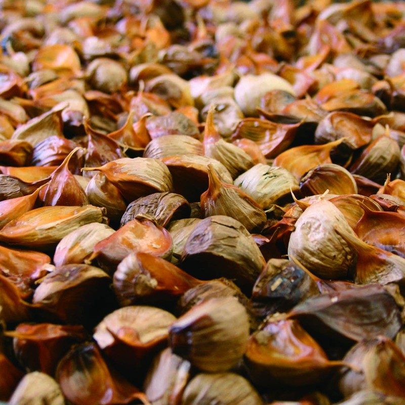 6 White Aged Black Garlic, Aomori Prefecture, Uji Tea Fermentation,