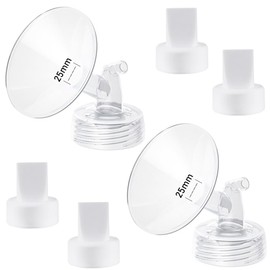25mm Flange and Duckbill Valve Compatible with Spectra S1 Spectra S2 Spectra9 Plus Synergy Gold Breast Pump, Spectra Pump Parts S2 Parts S2 Accessories Replacement
