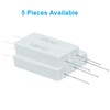 Seimneire 10w 1 Ohm Ceramic Cement Resistor, Wire Wound Power